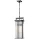 Fortis 2 Light 9.25 inch Sand Black Outdoor Chain Mount Ceiling Fixture