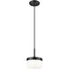 Renaud Pendant Ceiling Light in Matte Black