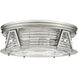 Cape Harbor 4 Light 20 inch Brushed Nickel Flush Mount Ceiling Light
