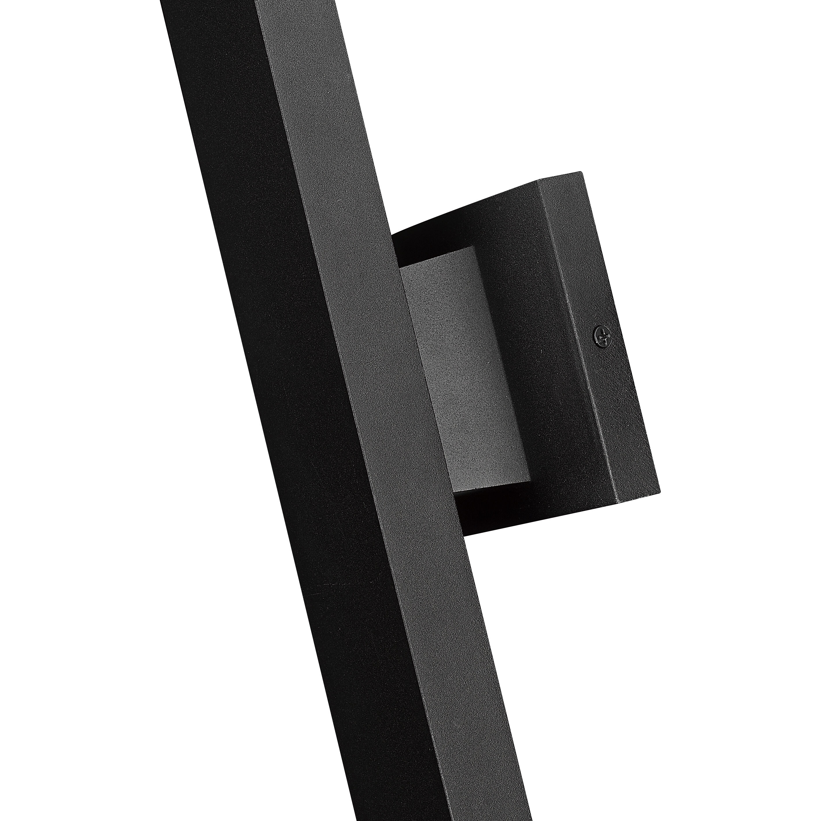 Edge LED 33.25 inch Black Outdoor Wall Light