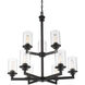 Savannah 9 Light 29 inch Bronze Chandelier Ceiling Light