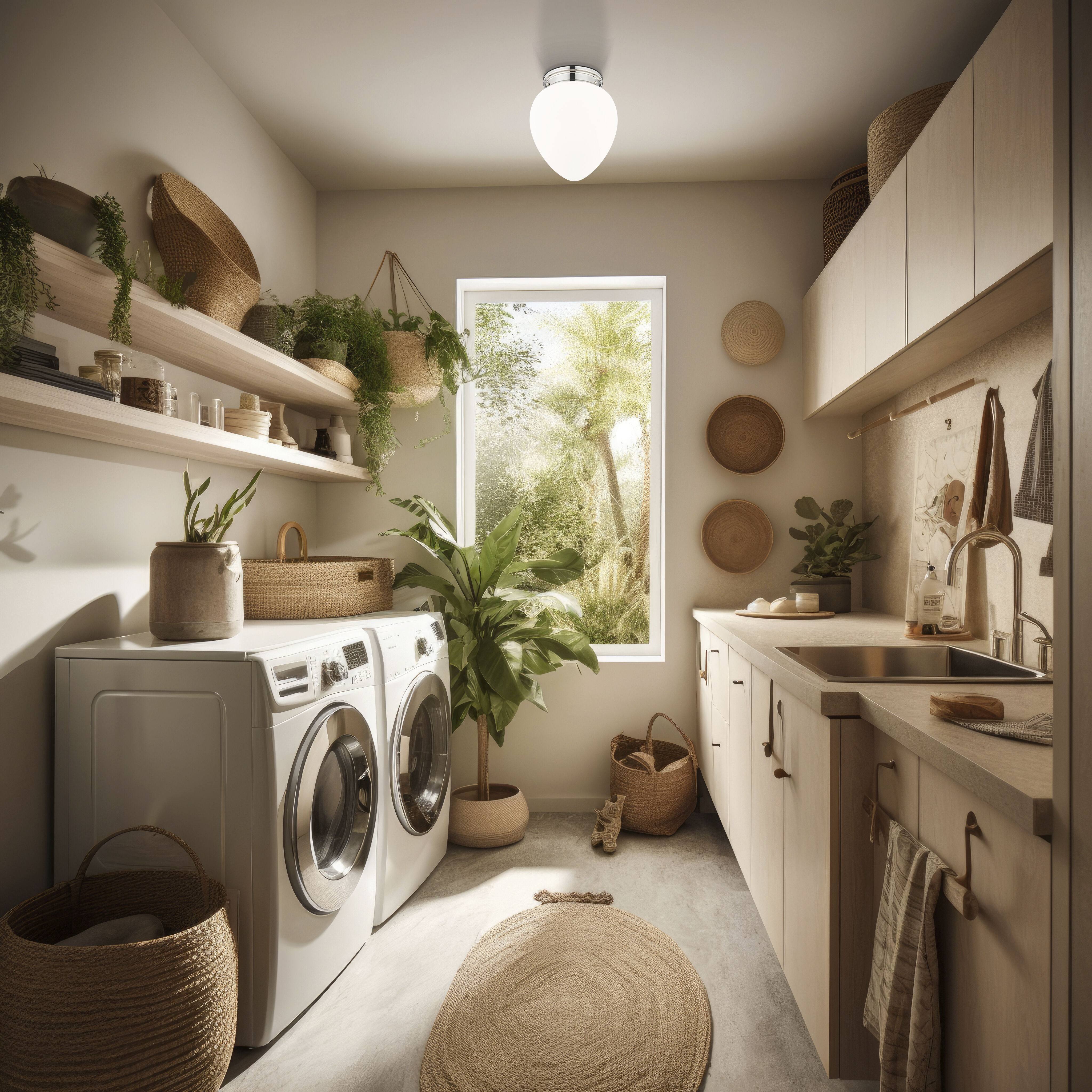 Gideon 1 Light 12.5 inch Polished Nickel Flush Mount Ceiling Light