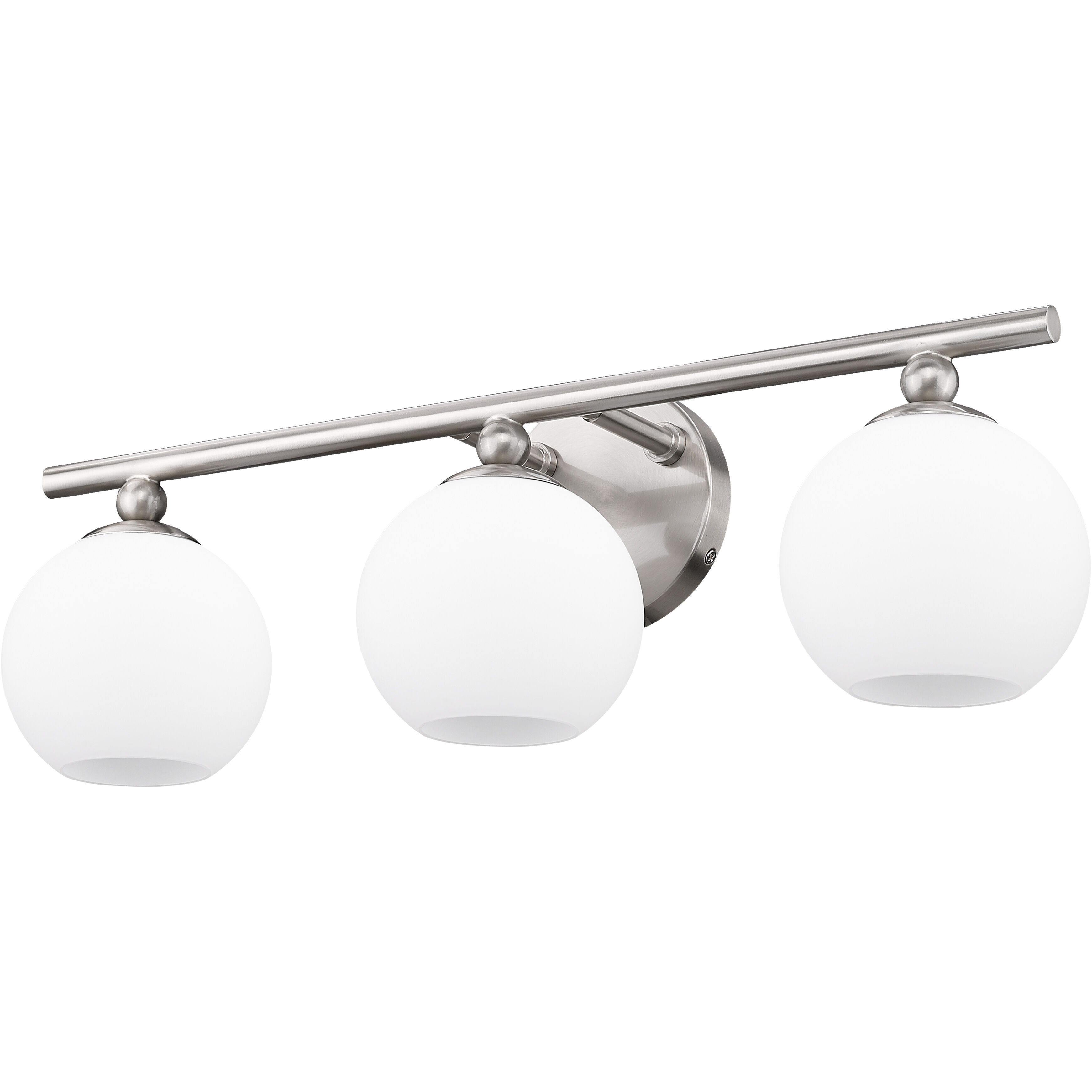 Neoma 3 Light 21.75 inch Brushed Nickel Vanity Wall Light