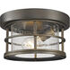 Exterior Additions 1 Light 10 inch Oil Rubbed Bronze Outdoor Flush Mount