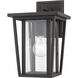 Seoul 1 Light 11.5 inch Oil Rubbed Bronze Outdoor Wall Light