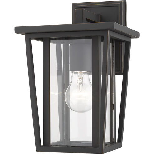 Seoul 1 Light 11.5 inch Oil Rubbed Bronze Outdoor Wall Light