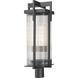 Fortis 2 Light 26.75 inch Sand Black Outdoor Post Mount Fixture