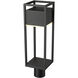 Barwick LED 21.25 inch Black Outdoor Post Mount Fixture