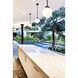 Laurent 1 Light 8 inch Black Outdoor Pendant