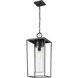 Sheridan 1 Light 10 inch Black Outdoor Chain Mount Ceiling Fixture