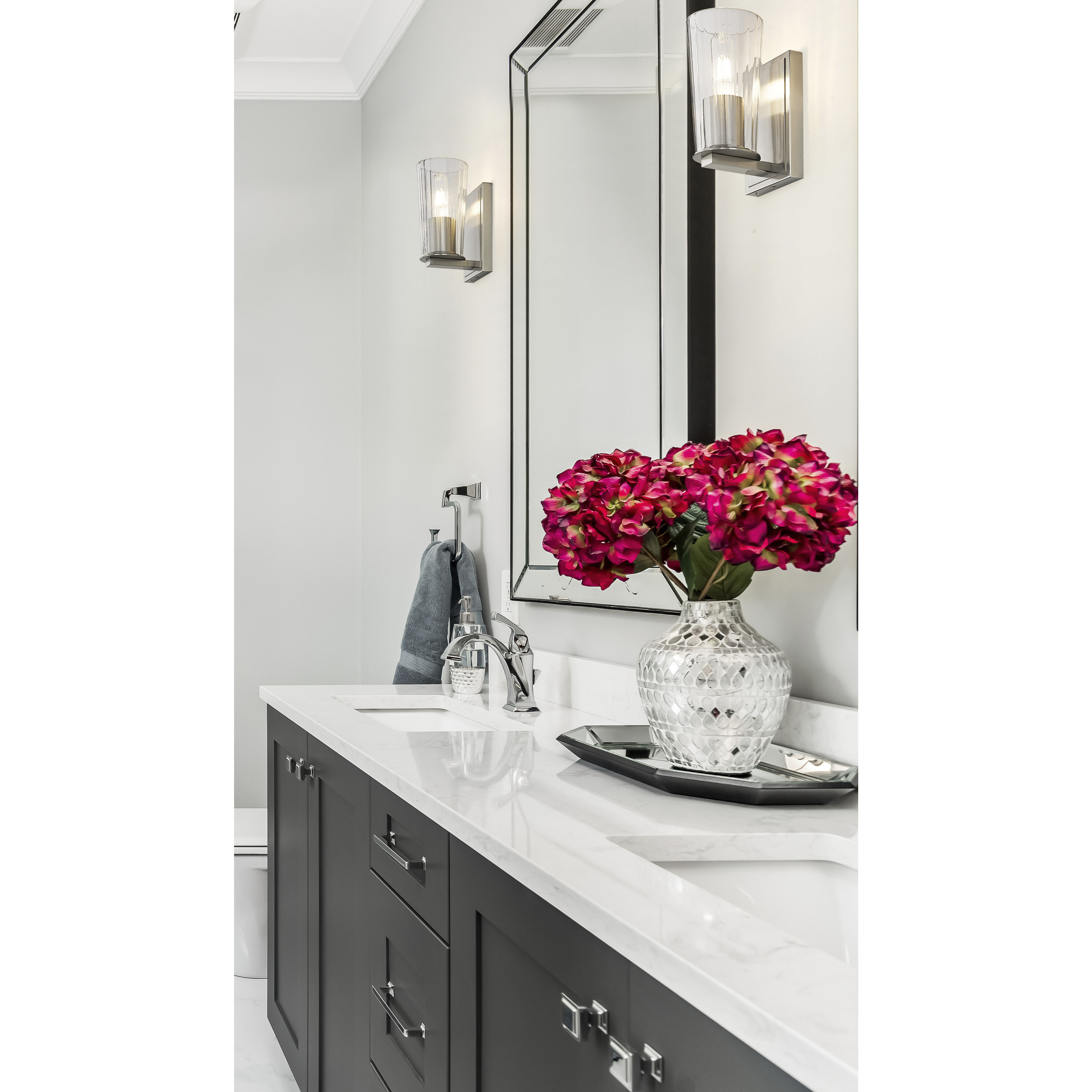 Titus 1 Light 4.5 inch Brushed Nickel Wall Sconce Wall Light