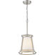 Lenyx 1 Light 10 inch Brushed Nickel Pendant Ceiling Light