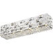 Aludra 5 Light 24.25 inch Chrome Vanity Wall Light in G9