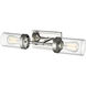 Calliope 2 Light 20.75 inch Polished Nickel Wall Sconce Wall Light
