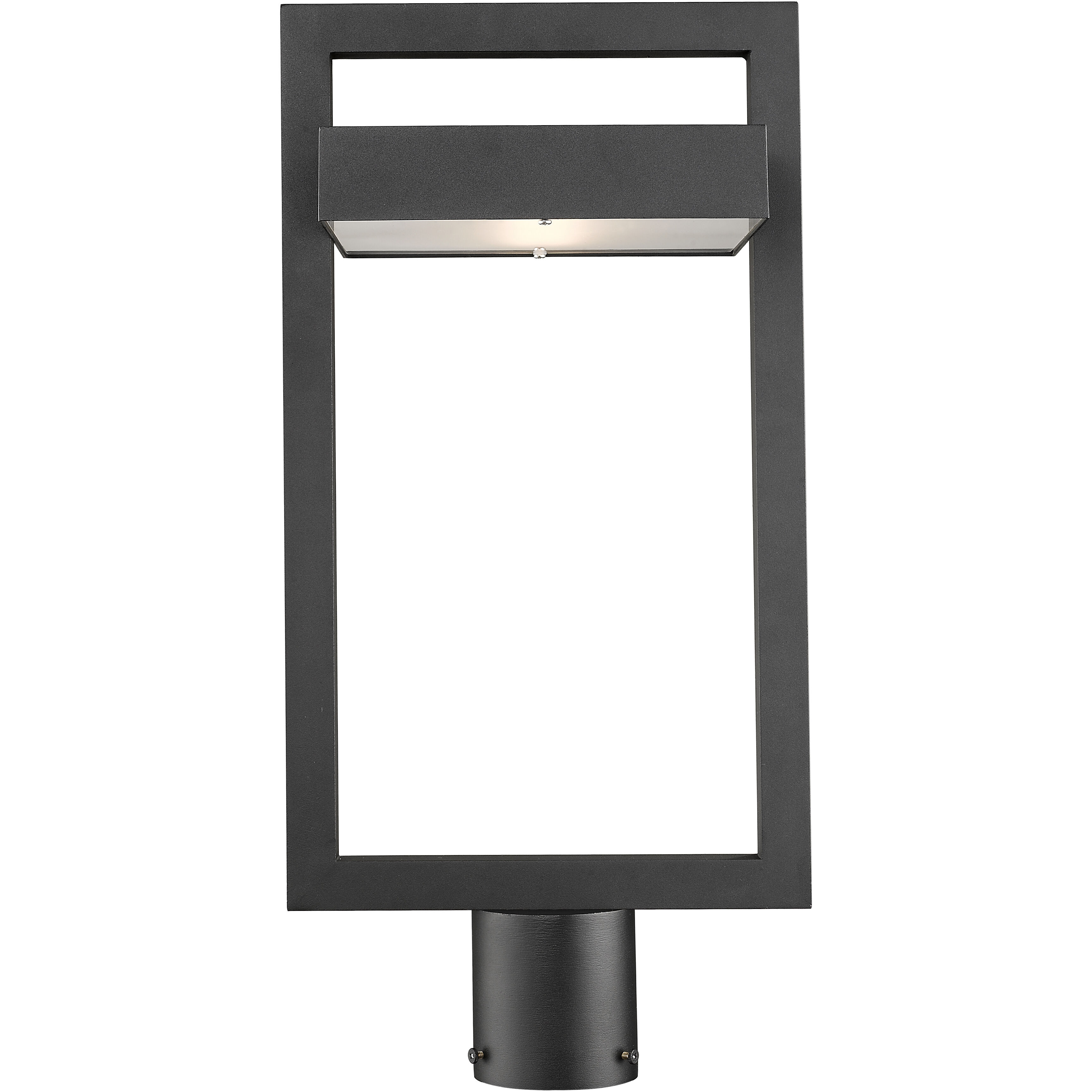 Luttrel LED 21.63 inch Black Outdoor Post Mount Fixture