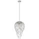 Gabriella 5 Light 15 inch Brushed Nickel Pendant Ceiling Light