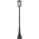Aspen 3 Light 14.17 inch Post Light & Accessory