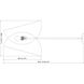 Salone 1 Light 14.25 inch Matte White Pendant Ceiling Light in Matte White Outer,  Gold Inner
