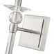 Ava 1 Light 6 inch Brushed Nickel Wall Sconce Wall Light