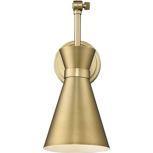 Soriano 1 Light 6.25 inch Modern Gold Wall Sconce Wall Light