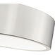 Coronado LED 12.25 inch Brushed Nickel Flush Mount Ceiling Light