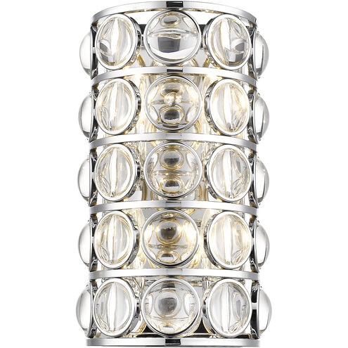 Eternity 4 Light 9.75 inch Chrome Wall Sconce Wall Light in 11