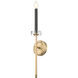 Gaultier 1 Light 4.5 inch Modern Gold Wall Sconce Wall Light