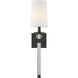 Mia 1 Light 5.5 inch Matte Black Wall Sconce Wall Light