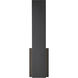 Stylet LED 3.75 inch Sand Black Outdoor Wall Light