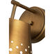 Katie 1 Light 8 inch Rubbed Brass Wall Sconce Wall Light