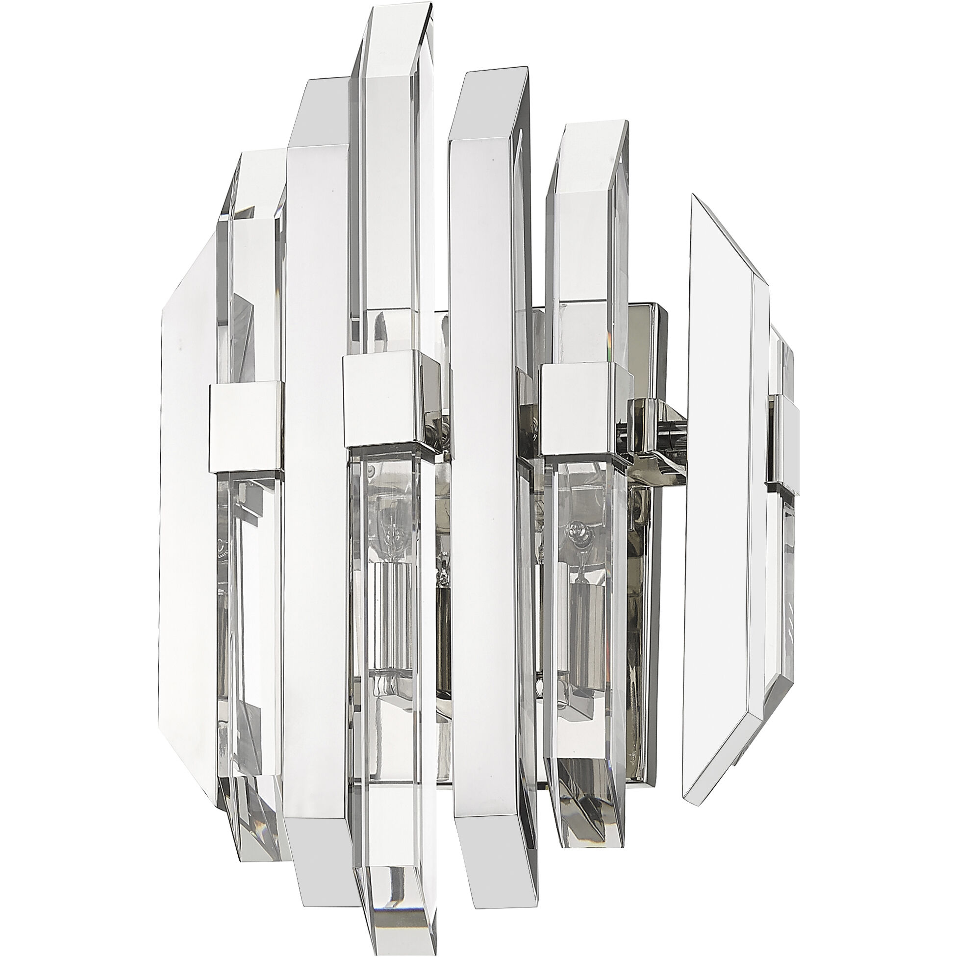 Bova 2 Light 11.5 inch Polished Nickel Wall Sconce Wall Light