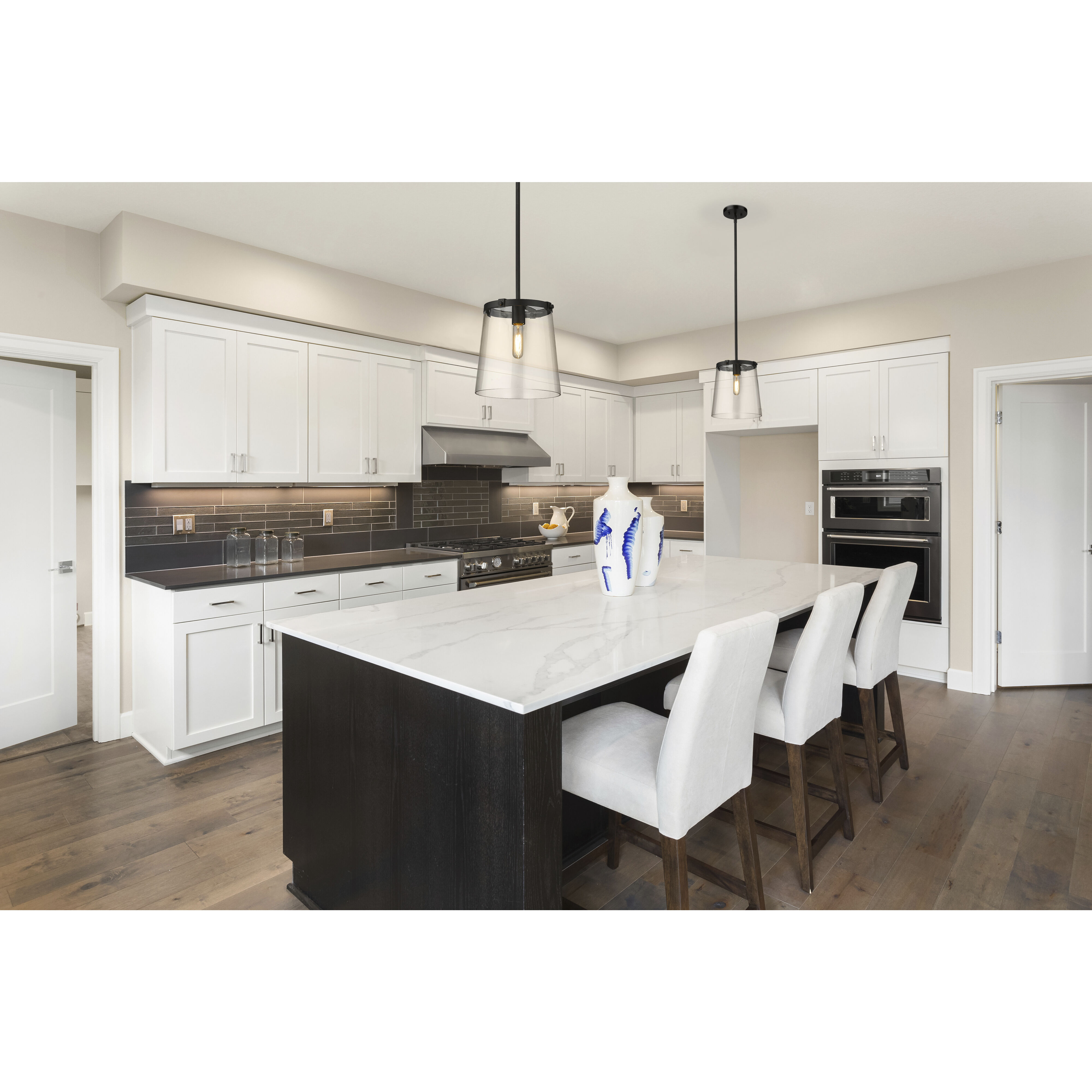 Callista 1 Light 10 inch Matte Black Pendant Ceiling Light