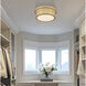 Bentley LED 12 inch Modern Gold Flush Mount Ceiling Light