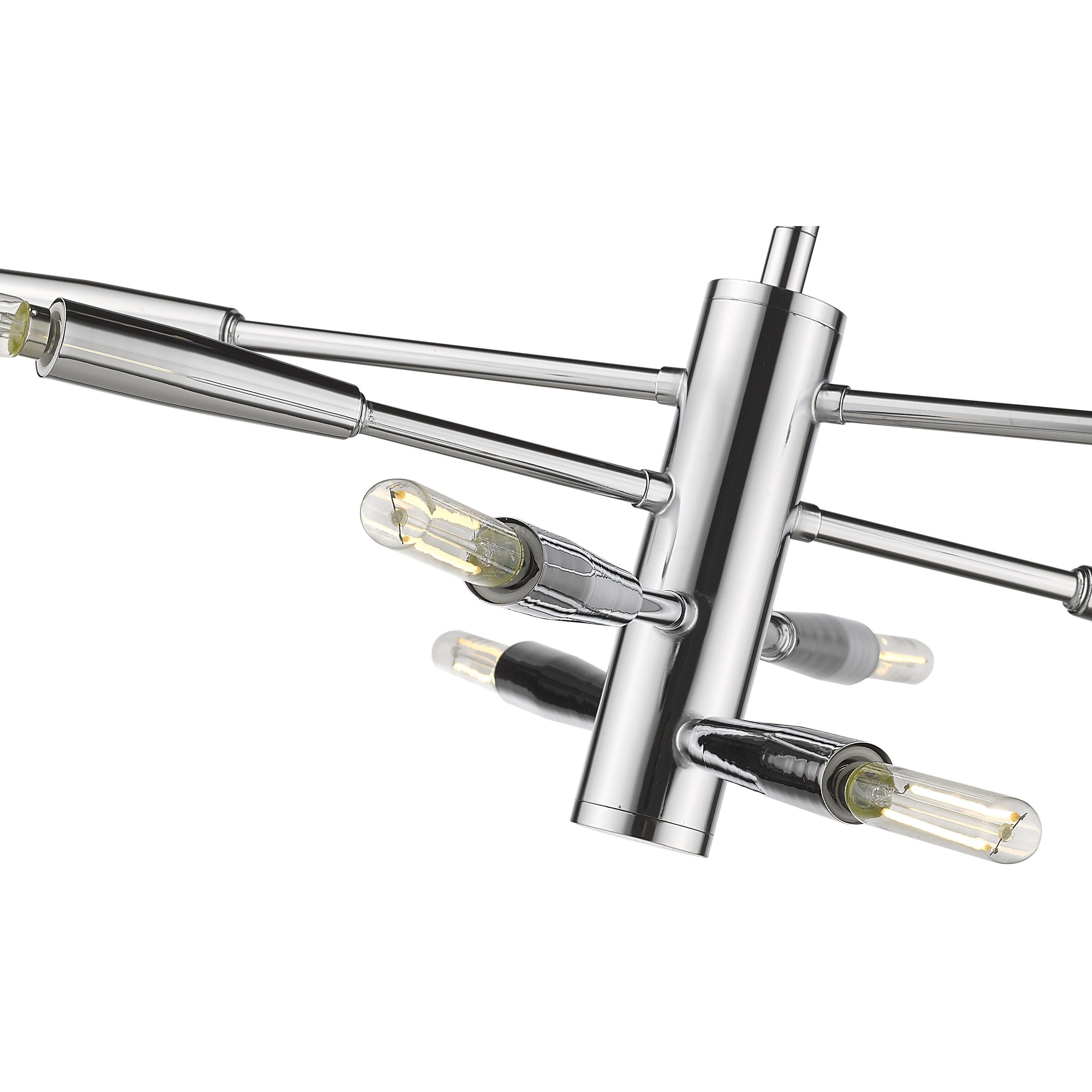 Ascension 8 Light 16 inch Chrome Chandelier Ceiling Light