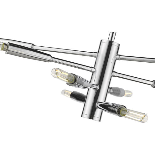 Ascension 8 Light 16 inch Chrome Chandelier Ceiling Light