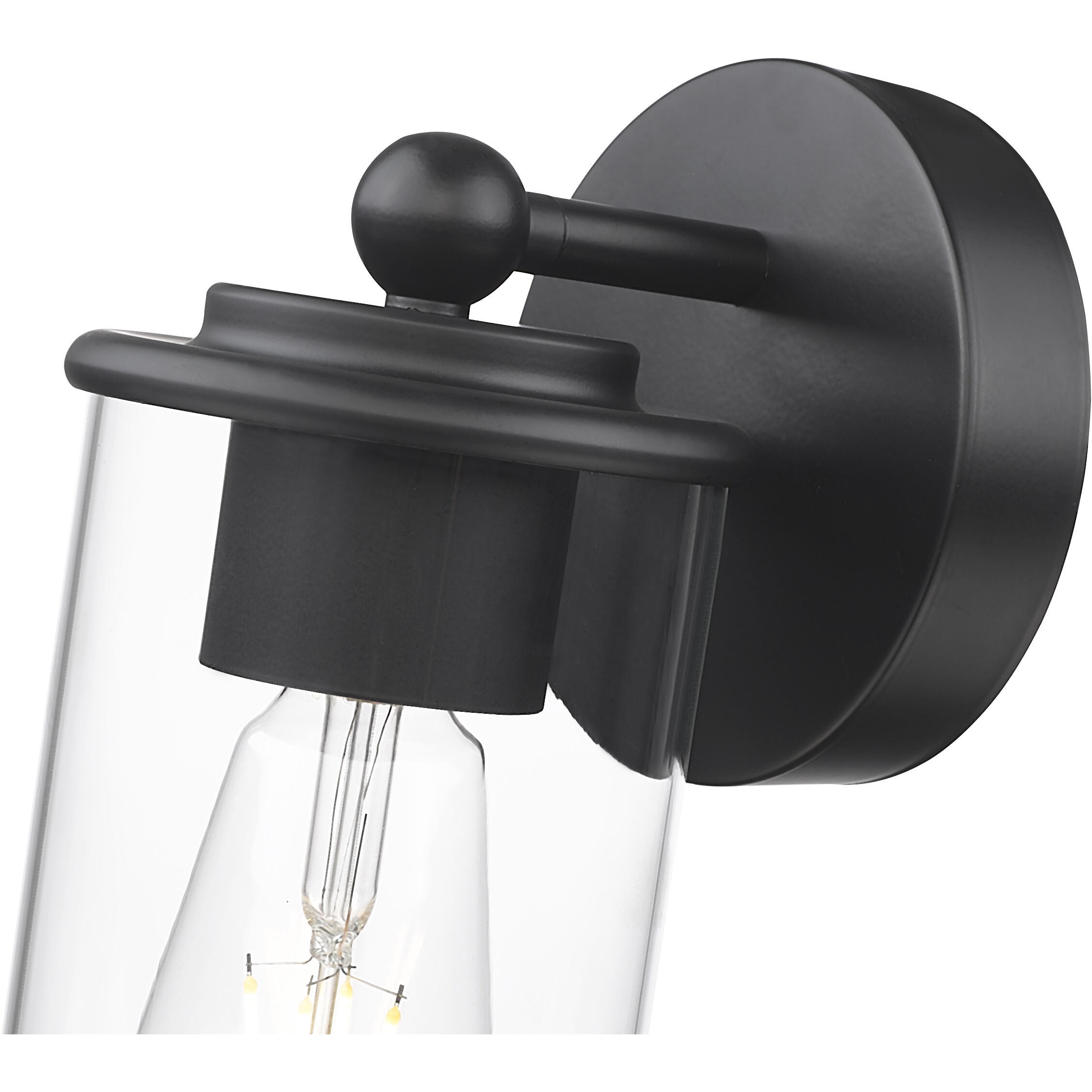 Thayer 1 Light 4.75 inch Matte Black Wall Sconce Wall Light