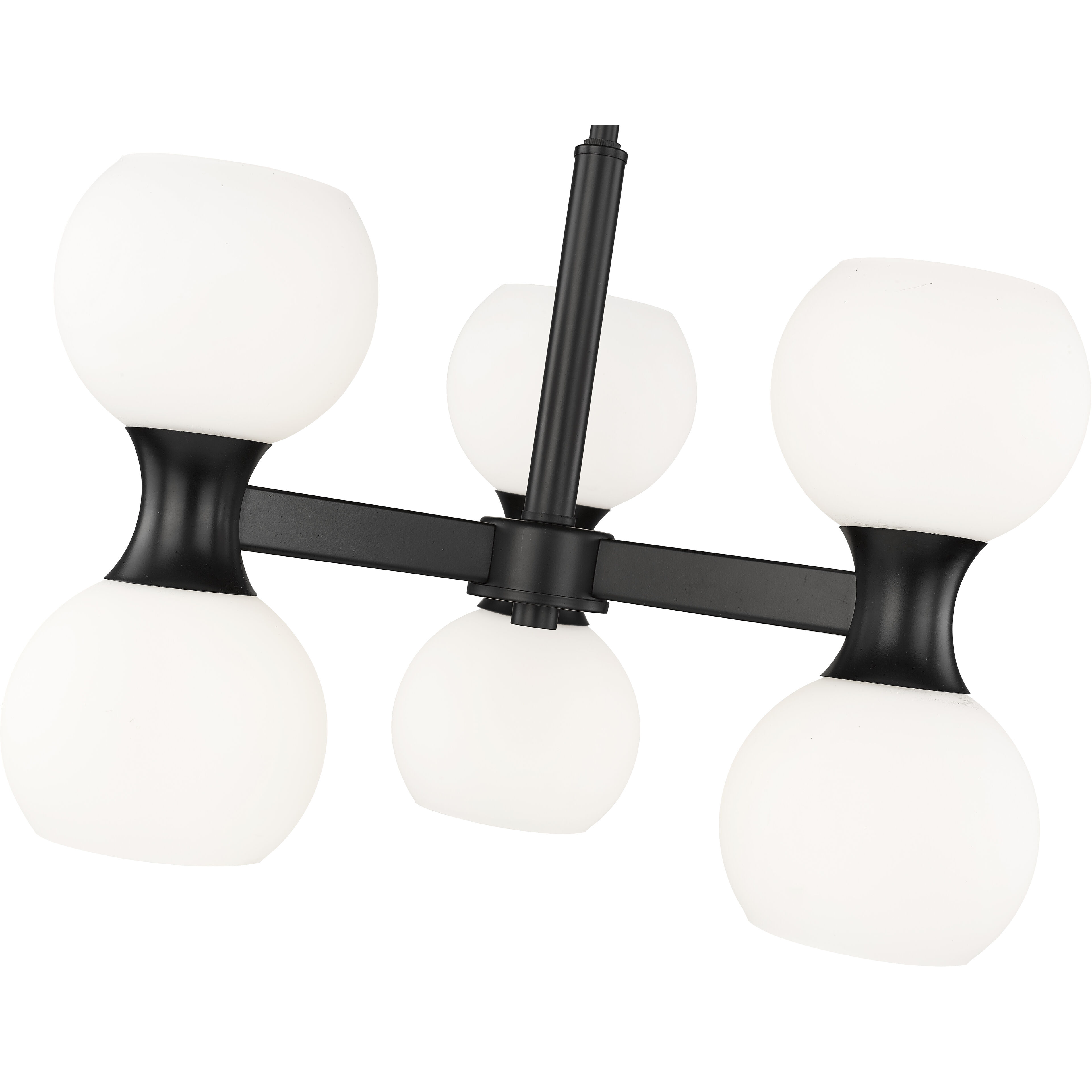 Z-Lite 494-6MB Artemis 6 Light 18 inch Matte Black