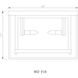 Infinity 4 Light 16 inch Misty Charcoal Flush Mount Ceiling Light