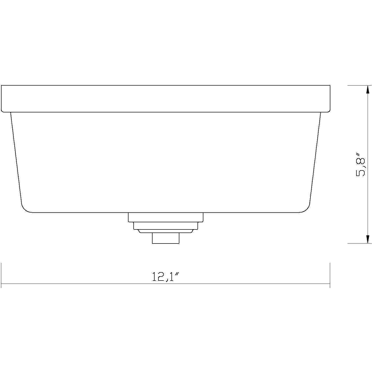 Arlington 2 Light 12.25 inch Matte Black Flush Mount Ceiling Light