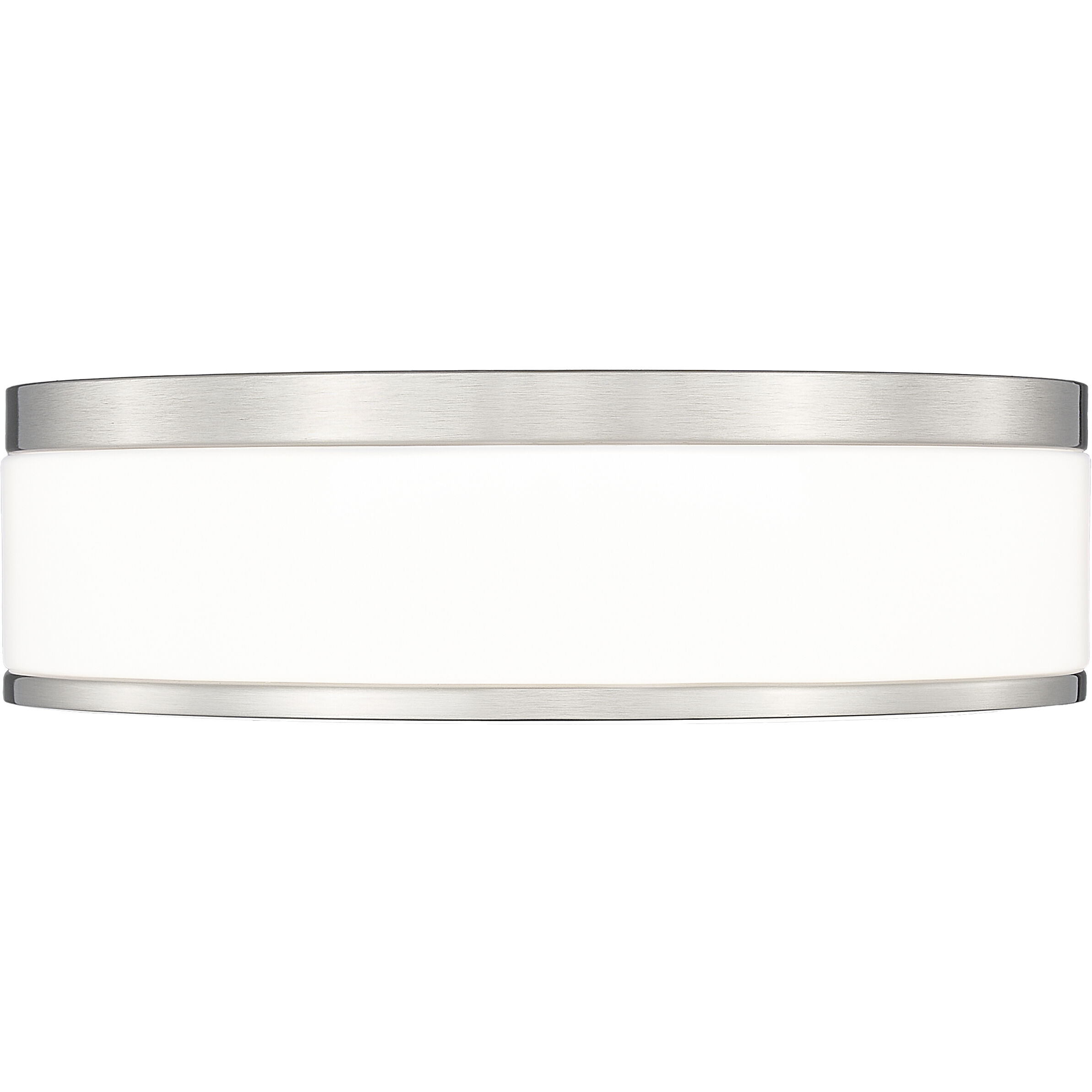 Ballord LED 12 inch Brushed Nickel Flush Mount Ceiling Light