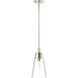 Wentworth 1 Light 7.5 inch Polished Nickel Pendant Ceiling Light