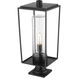 Sheridan 1 Light 24.5 inch Black Outdoor Pier Mounted Fixture