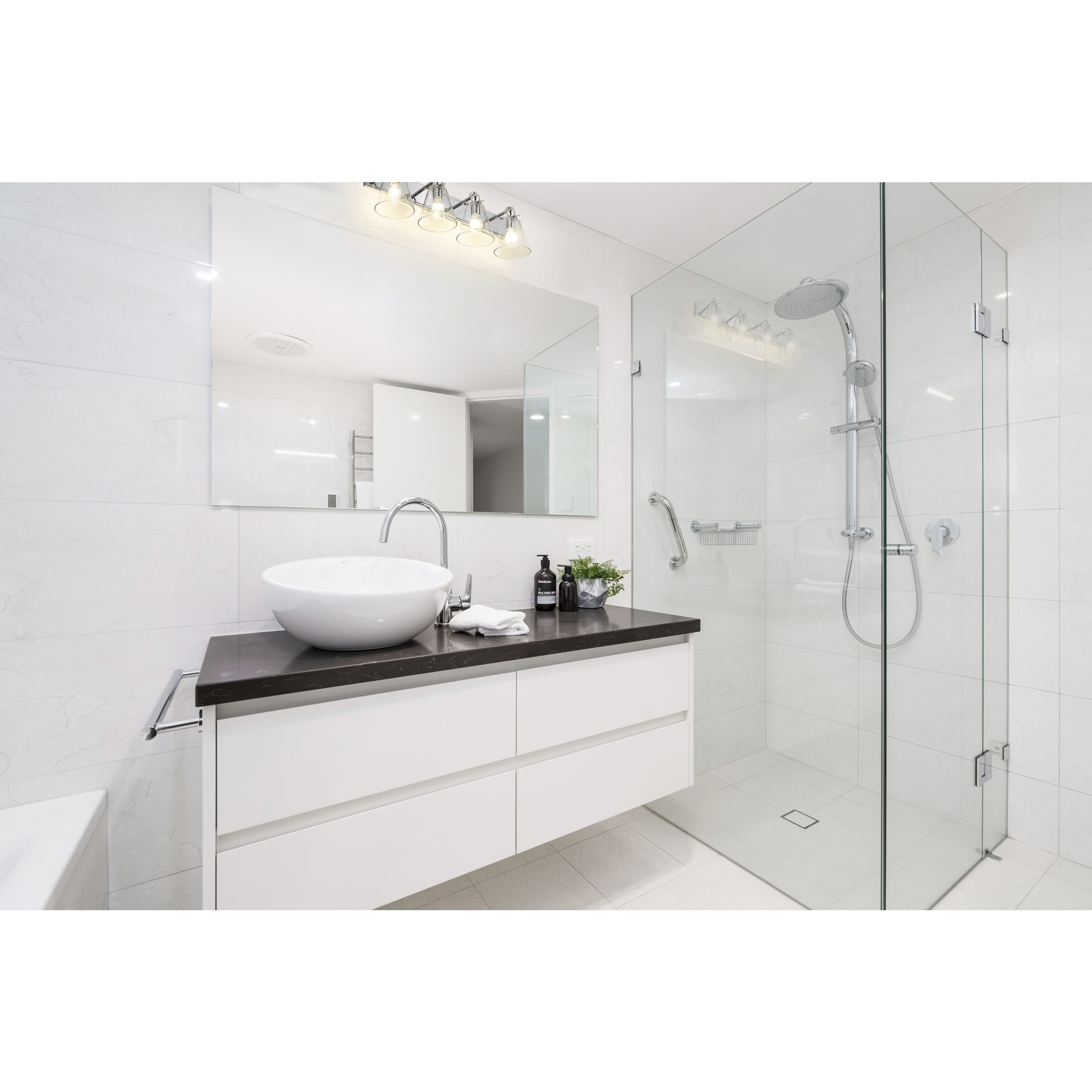 Harper 4 Light 31.25 inch Chrome Vanity Wall Light