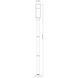 Barwick LED 95 inch Black Outdoor Post Mounted Fixture
