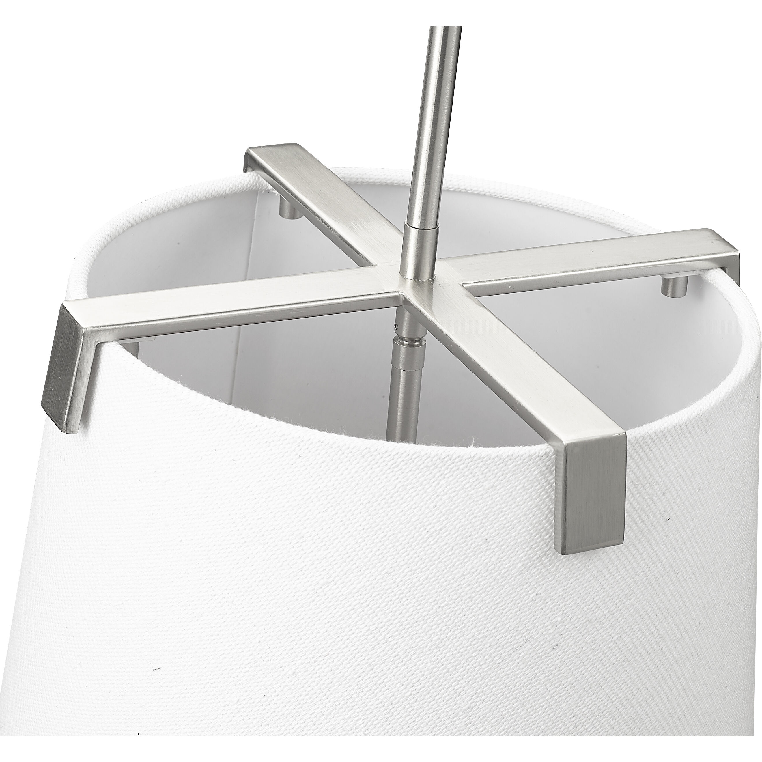 Weston 3 Light 13 inch Brushed Nickel Pendant Ceiling Light