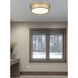 Bentley LED 16 inch Modern Gold Flush Mount Ceiling Light