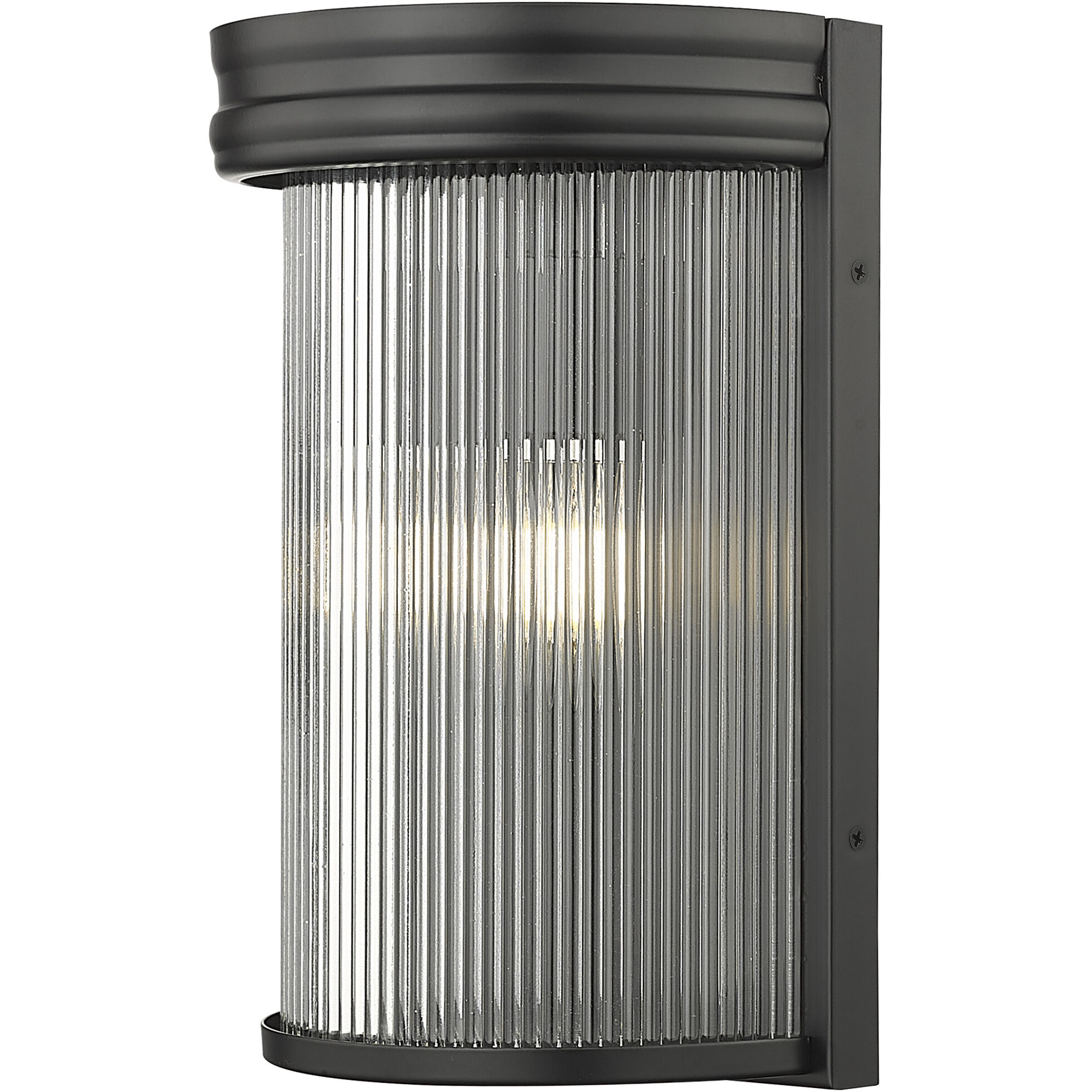 Carnaby 2 Light 8 inch Matte Black Wall Sconce Wall Light