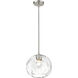 Chloe 1 Light 10 inch Brushed Nickel Pendant Ceiling Light
