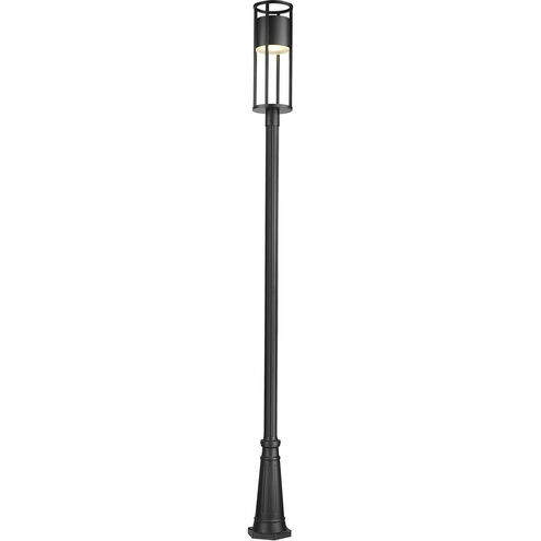 Luca LED 121.75 inch Black Outdoor Post Mounted Fixture