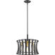 Geist 3 Light 16.5 inch Bronze Gold Pendant Ceiling Light